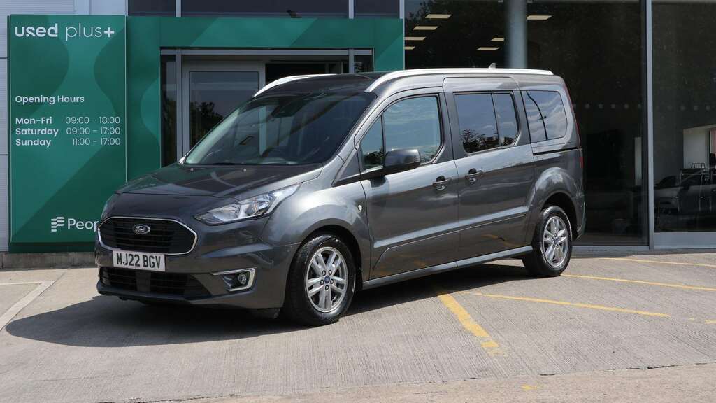 Ford Grand Tourneo Connect 1.5 Ecoblue 120 Titanium Powershift Grey
