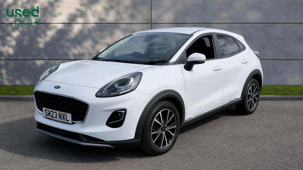 Ford Puma 1.0 Ecoboost Hybrid Mhev Titanium White #3