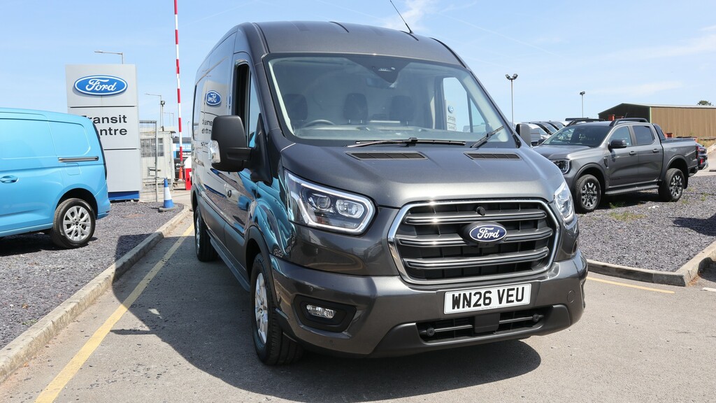 Ford Transit Custom 350 L3 Lwb H2 Medium Roof Limited Nav 130Ps Eu6 Au Grey