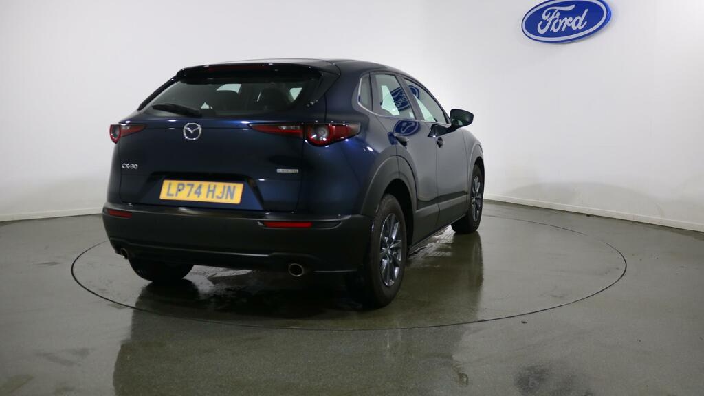 Mazda CX-30 2.5 E-skyactiv G Mhev 140 Centre-line LP74HJN Blue #4
