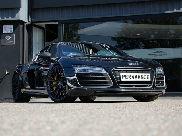 Audi R8 5.2 Fsi V10 Plus Coupe S Tronic Quattro Black #5