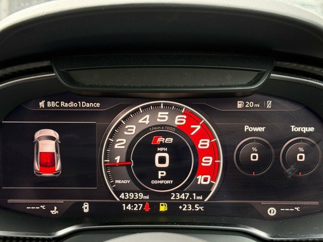 Audi R8 5.2 Fsi V10 Spyder S Tronic Quattro Eur Blue #36