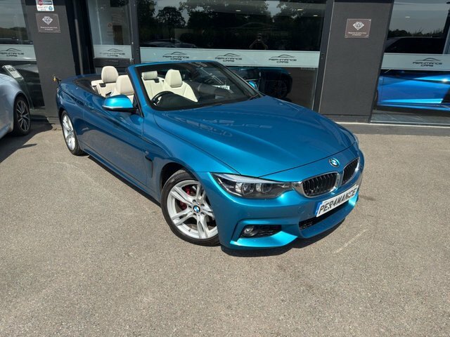 BMW 4 Series 3.0 430D M Sport Convertible Euro Blue #5