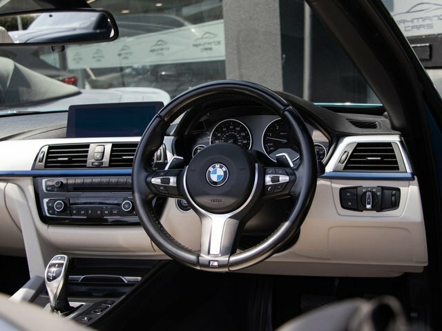 BMW 4 Series 3.0 430D M Sport Convertible Euro Blue #3