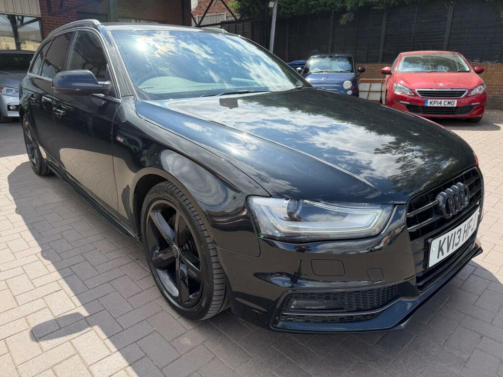 Audi A4 Avant 2.0 Tdi S Line Multitronic Euro 5 Ss 2013 Black