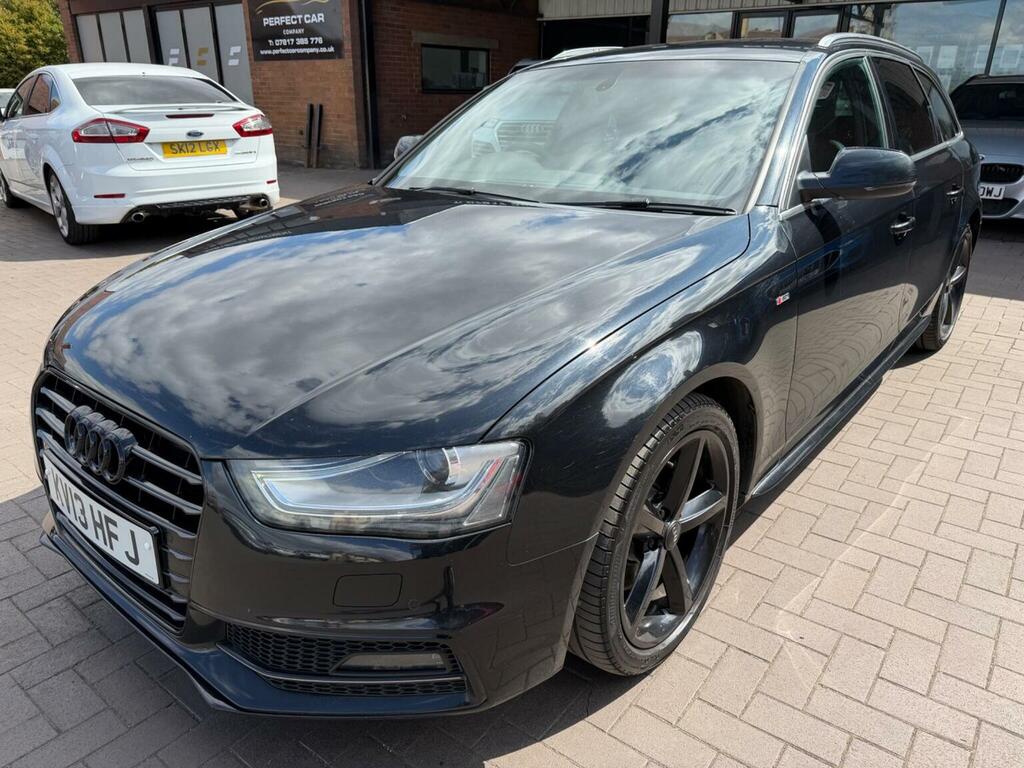 Audi A4 Avant 2.0 Tdi S Line Multitronic Euro 5 Ss 2013 Black #3