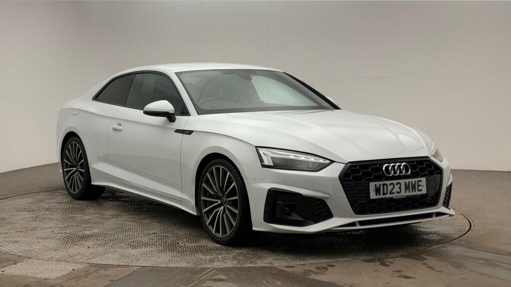 Audi A5 2.0 Tfsi 40 S Line S Tronic Euro 6 Ss 2023 White #2