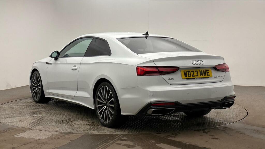 Audi A5 2.0 Tfsi 40 S Line S Tronic Euro 6 Ss 2023 White #3