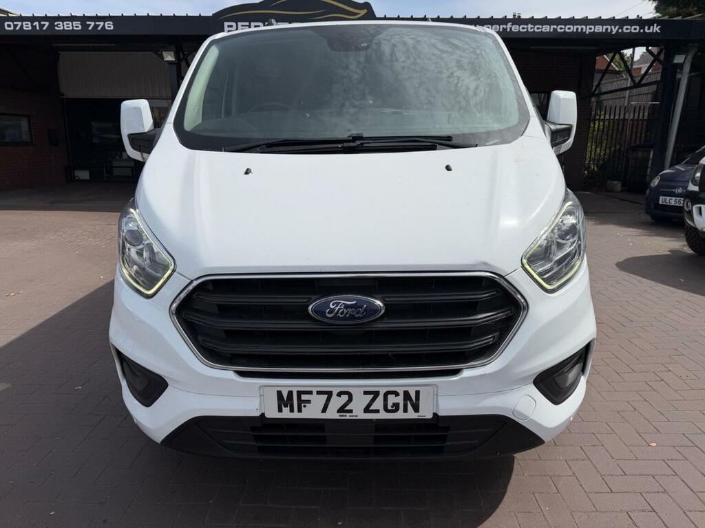 Ford Transit Custom 2.0 300 Ecoblue Limited Crew Van L2 H1 Euro 6 Ss White #3