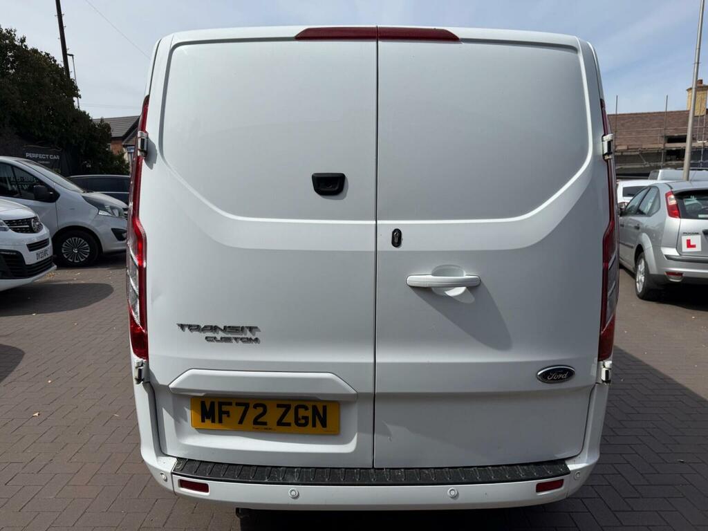 Ford Transit Custom 2.0 300 Ecoblue Limited Crew Van L2 H1 Euro 6 Ss White #6