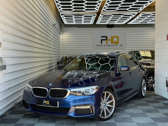 BMW 5 Series 2017 2.0 530I M Sport Saloon Euro Blue