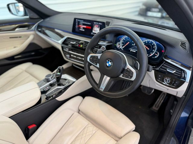 BMW 5 Series 2017 2.0 530I M Sport Saloon Euro Blue #3