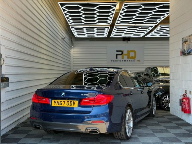 BMW 5 Series 2017 2.0 530I M Sport Saloon Euro Blue #2