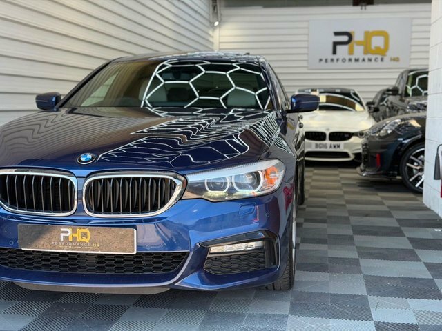 BMW 5 Series 2017 2.0 530I M Sport Saloon Euro Blue #5