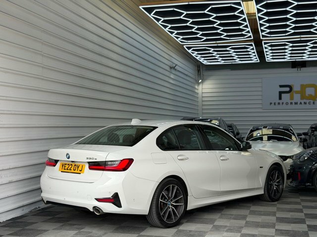 BMW 3 Series 2022 2.0 330E 12Kwh Sport Pro Saloon Pl White #2
