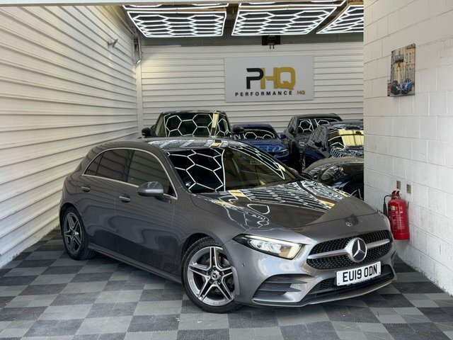 Mercedes-Benz A Class 2019 1.5 A180d Amg Line Premium Hatchback Di Grey #4
