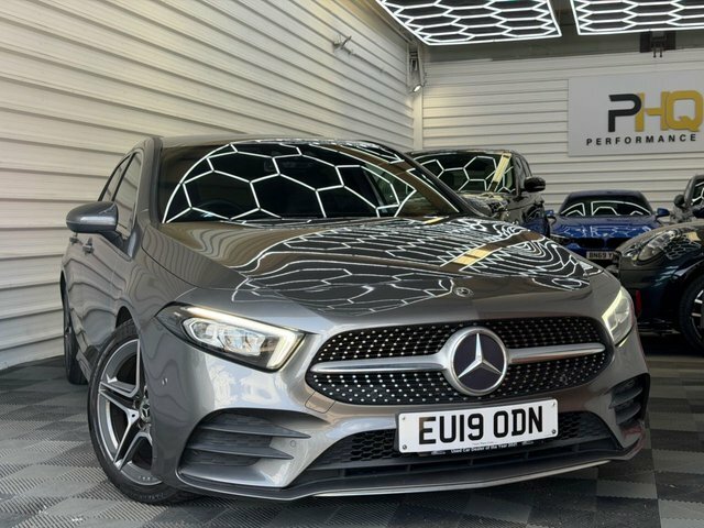 Mercedes-Benz A Class 2019 1.5 A180d Amg Line Premium Hatchback Di Grey #5
