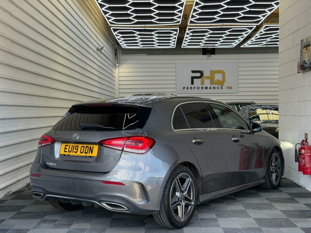 Mercedes-Benz A Class 2019 1.5 A180d Amg Line Premium Hatchback Di Grey #2