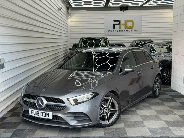 Mercedes-Benz A Class 2019 1.5 A180d Amg Line Premium Hatchback Di Grey