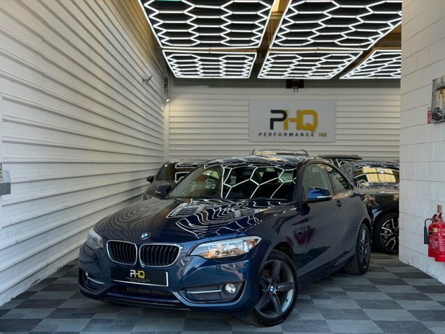 BMW 2 Series Gran Coupe 2015 1.5 218I Sport Coupe Euro 6 Blue