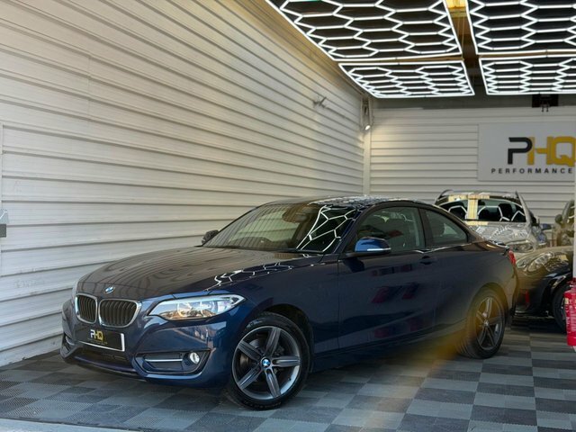 BMW 2 Series Gran Coupe 2015 1.5 218I Sport Coupe Euro 6 Blue #4