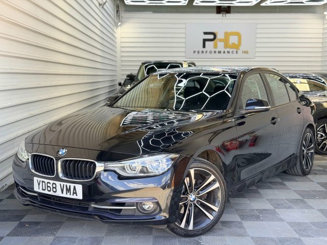 BMW 3 Series 2018 1.5 318I Sport Saloon Euro Black #3