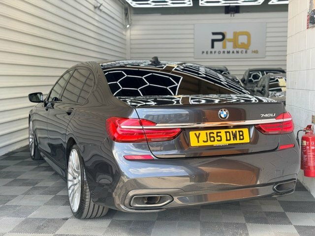 BMW 7 Series 3.0 730Ld M Sport Saloon Euro 6 S Silver #34