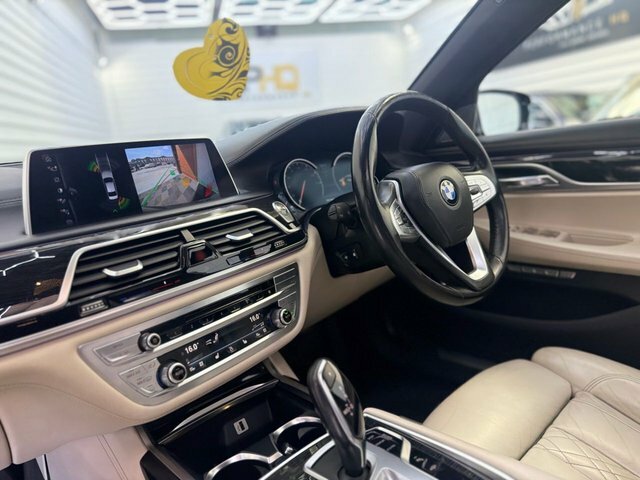 BMW 7 Series 3.0 730Ld M Sport Saloon Euro 6 S Silver #63