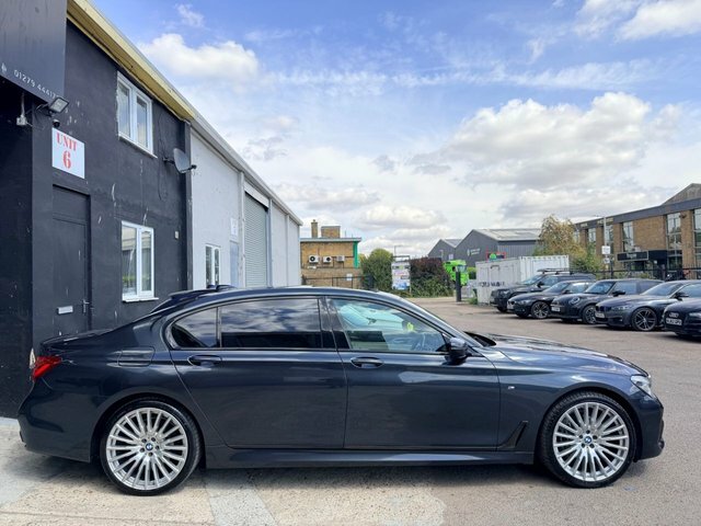 BMW 7 Series 3.0 730Ld M Sport Saloon Euro 6 S Silver #9