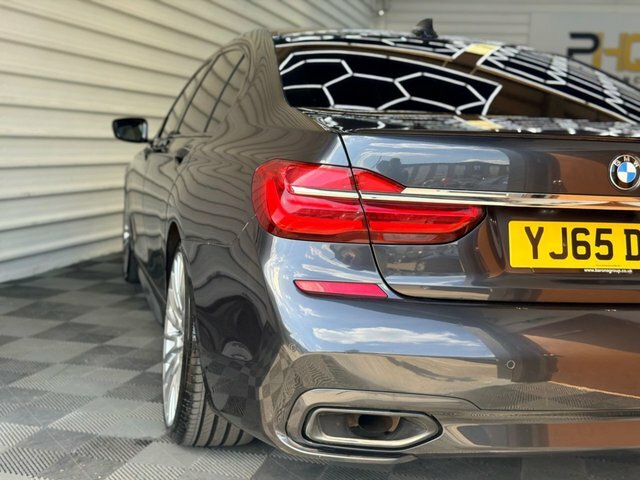 BMW 7 Series 3.0 730Ld M Sport Saloon Euro 6 S Silver #35