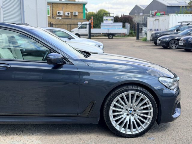 BMW 7 Series 3.0 730Ld M Sport Saloon Euro 6 S Silver #7