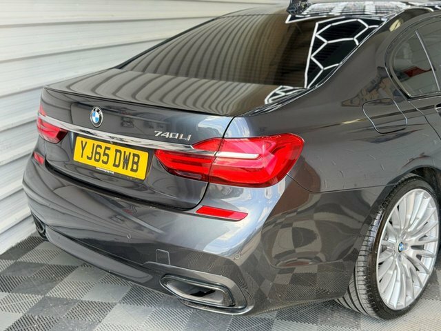BMW 7 Series 3.0 730Ld M Sport Saloon Euro 6 S Silver #27