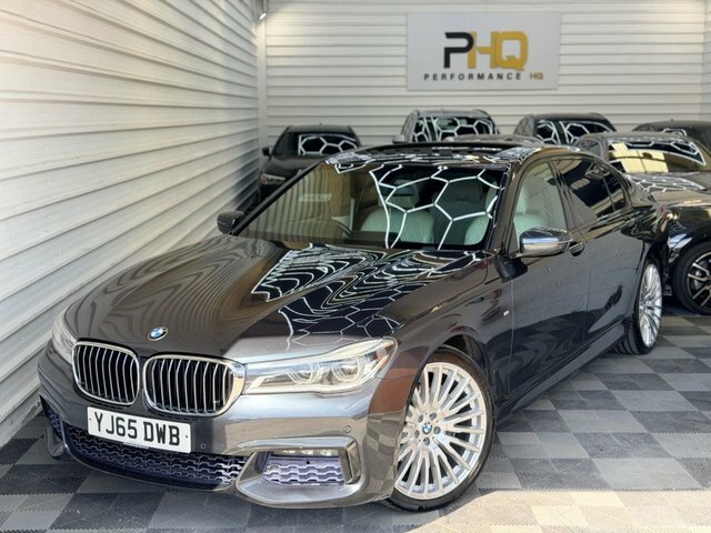 BMW 7 Series 3.0 730Ld M Sport Saloon Euro 6 S Silver #15