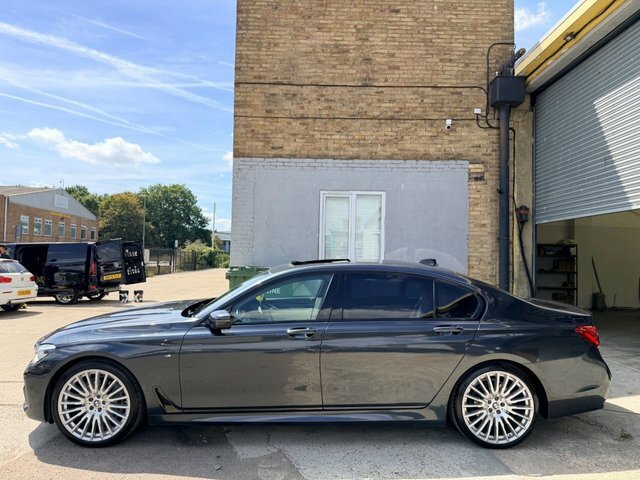 BMW 7 Series 3.0 730Ld M Sport Saloon Euro 6 S Silver #20