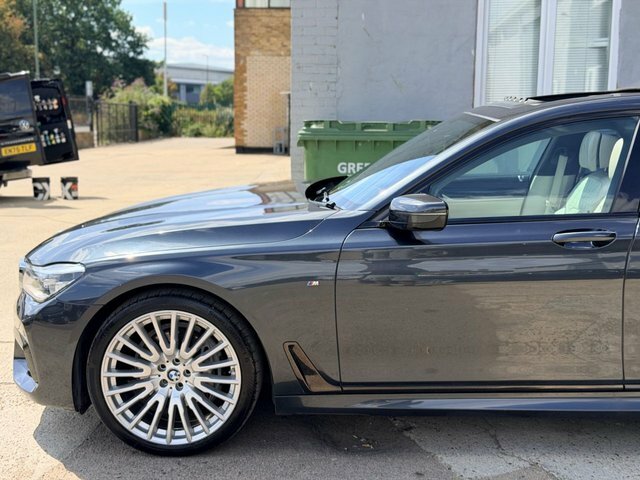 BMW 7 Series 3.0 730Ld M Sport Saloon Euro 6 S Silver #19