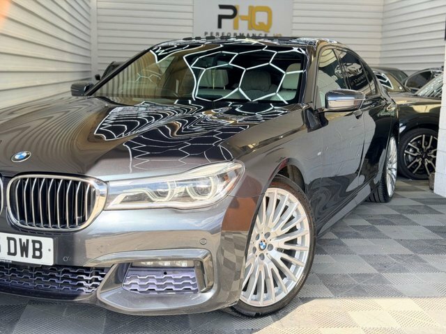 BMW 7 Series 3.0 730Ld M Sport Saloon Euro 6 S Silver #16