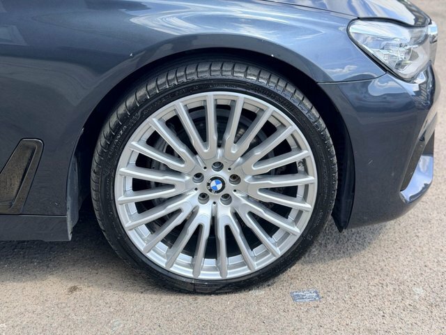 BMW 7 Series 3.0 730Ld M Sport Saloon Euro 6 S Silver #12