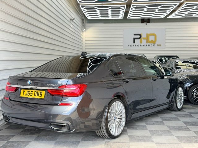 BMW 7 Series 3.0 730Ld M Sport Saloon Euro 6 S Silver #28
