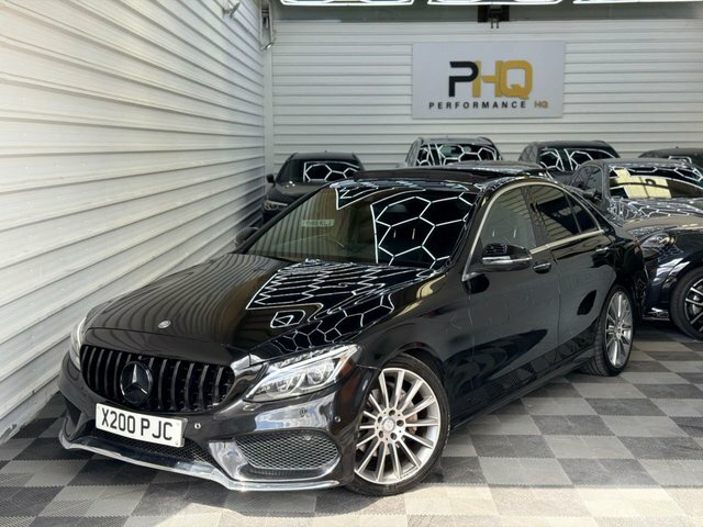 Mercedes-Benz C Class 2017 2.1 C220d Amg Line Premium Saloon Diese Black