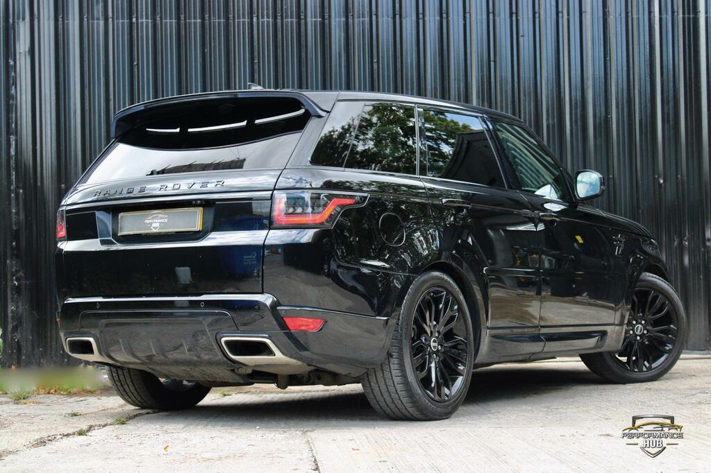 Land Rover Range Rover Sport 3.0 Sd V6 Hse Dynamic 4Wd Euro 6 Ss RO68LNE Black #4