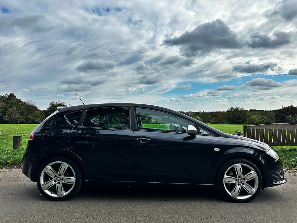 Seat Leon 2.0 Tdi Cr Fr Hatchback Black #6
