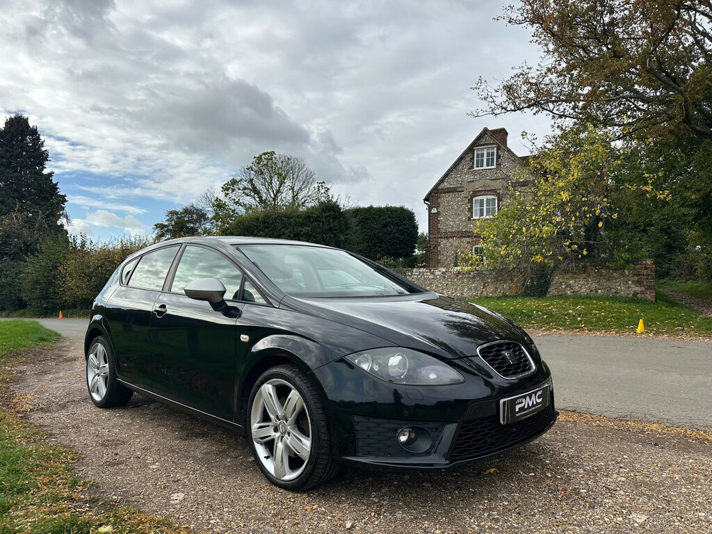 Seat Leon 2.0 Tdi Cr Fr Hatchback Black #4