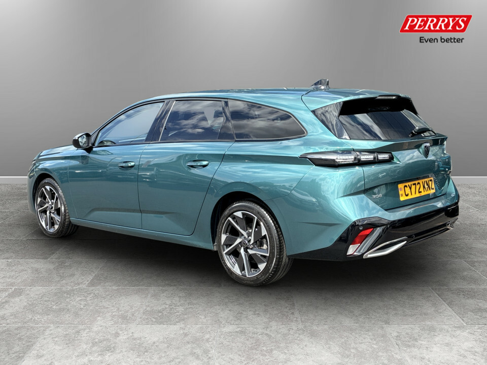 Peugeot 308 1.2 Puretech Allure Premium Eat8 CY72KNZ Blue #5