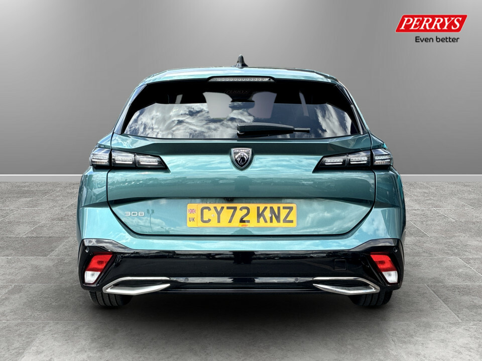 Peugeot 308 1.2 Puretech Allure Premium Eat8 CY72KNZ Blue #6