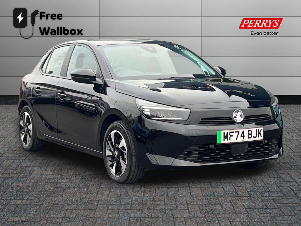 Vauxhall Corsa-e 100Kw Design 50Kwh Black