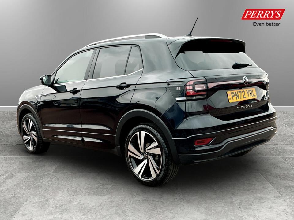 Volkswagen T-Cross 1.0 Tsi 110 R-line PN72YRL Black #5