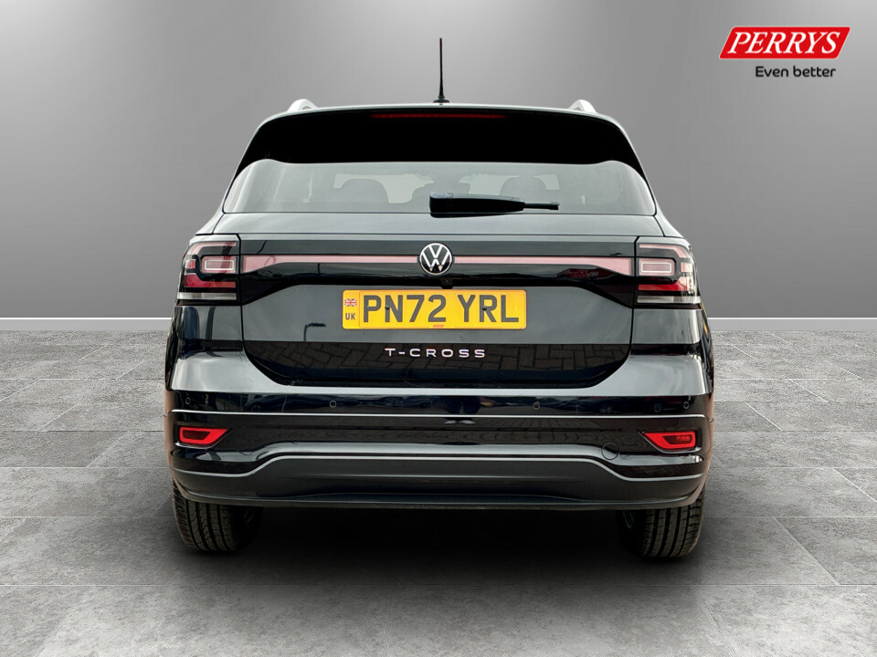 Volkswagen T-Cross 1.0 Tsi 110 R-line PN72YRL Black #6