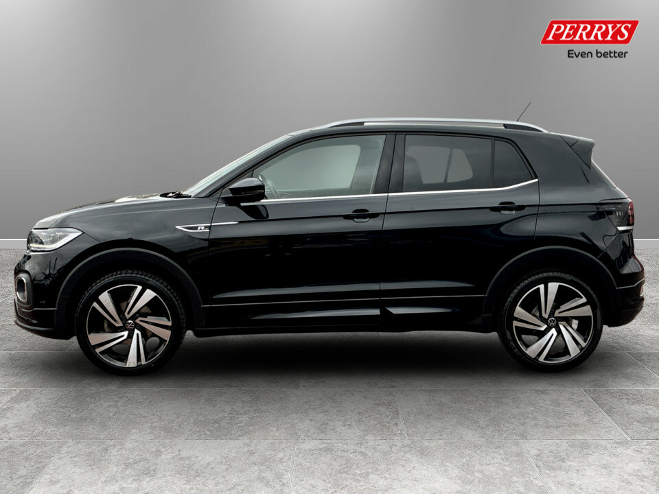 Volkswagen T-Cross 1.0 Tsi 110 R-line PN72YRL Black #4