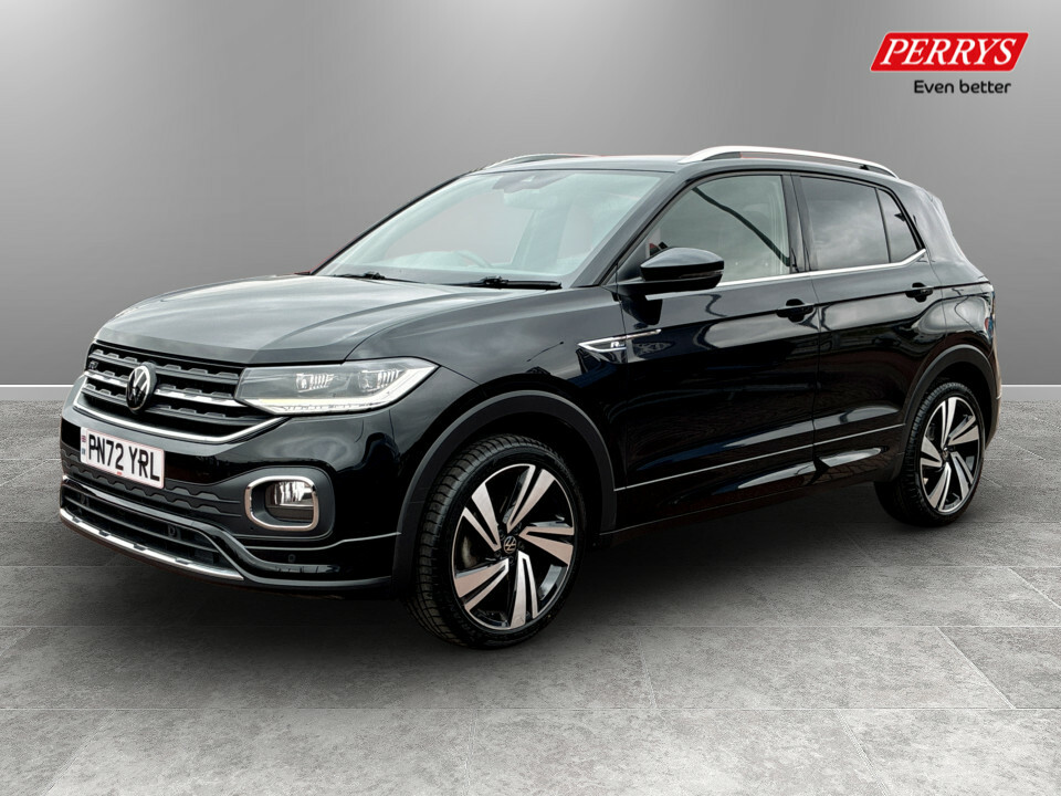 Volkswagen T-Cross 1.0 Tsi 110 R-line PN72YRL Black #3