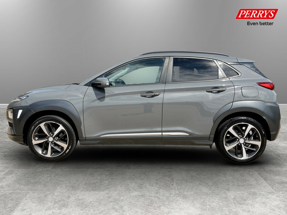 Hyundai Kona 1.0T Gdi Blue Drive Premium YT68FHR Grey #4